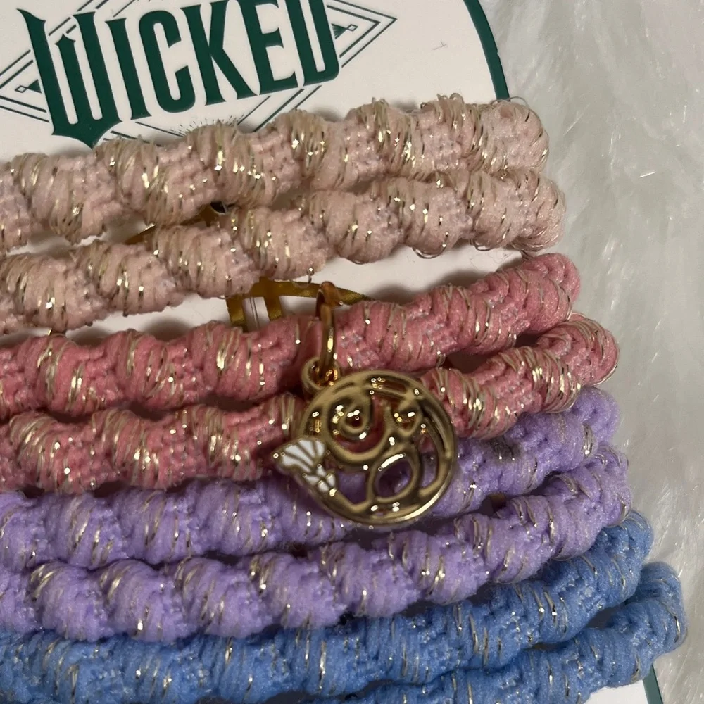 NWT Wicked Scunci Hair Scrunchies Set